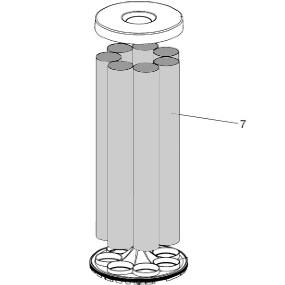 TUBE TURRET 7/9 OZ 70 AND 73 MM CUPS